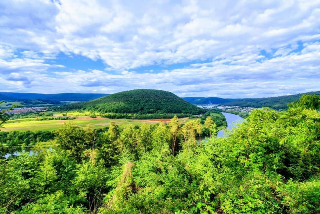 Ferienwohnung 'Burgblick' Вертхайм Екстериор снимка